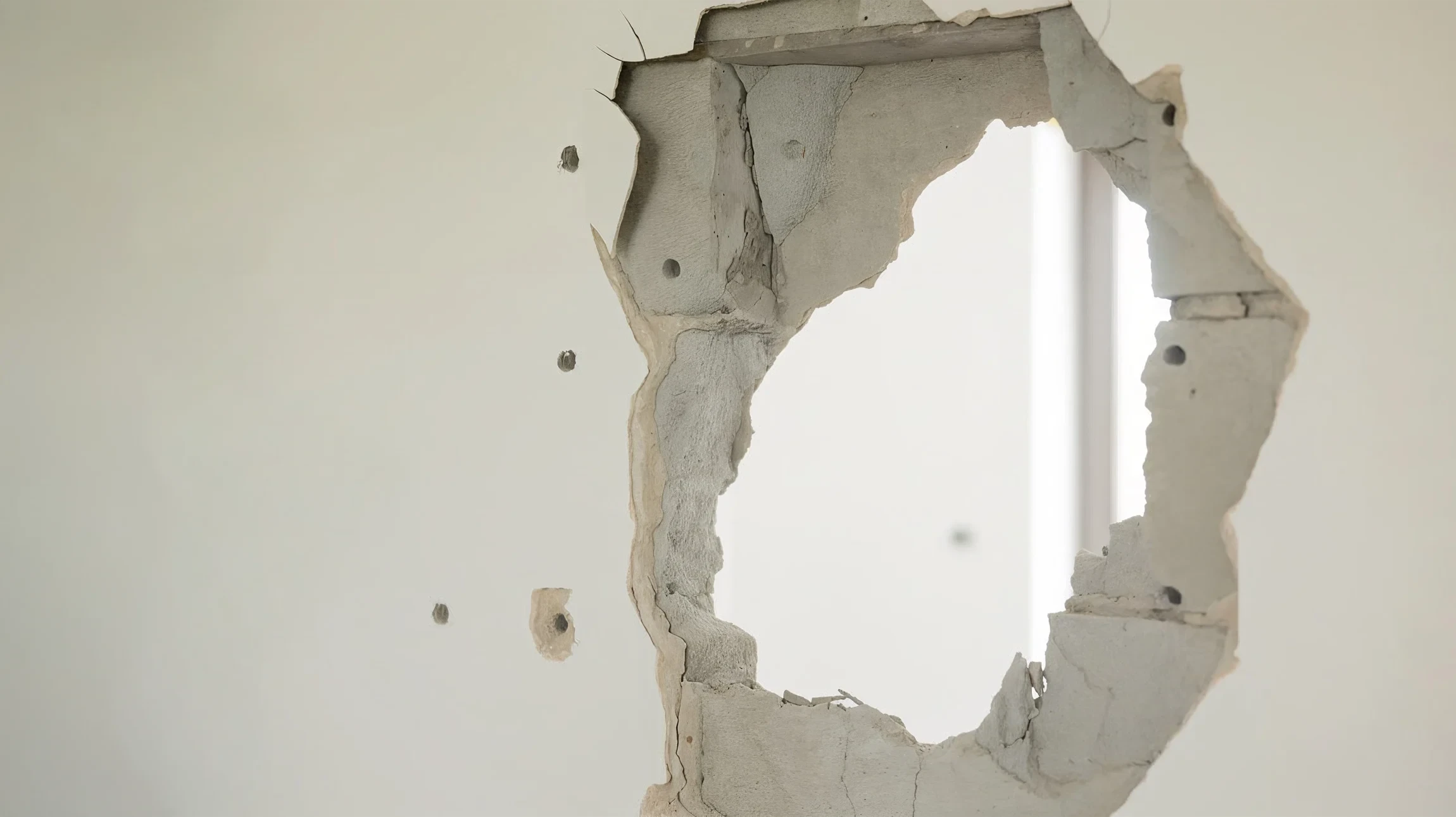 Chantier de construction extérieur avec ouvrier plaçant brique perforée rouge sur mur en cours d'édification